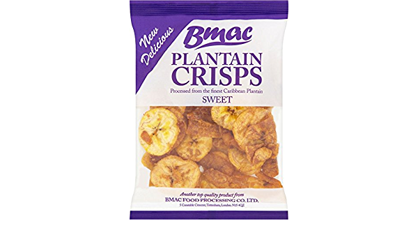 MASBmac Plantain Chips Sweet 60g-Fd