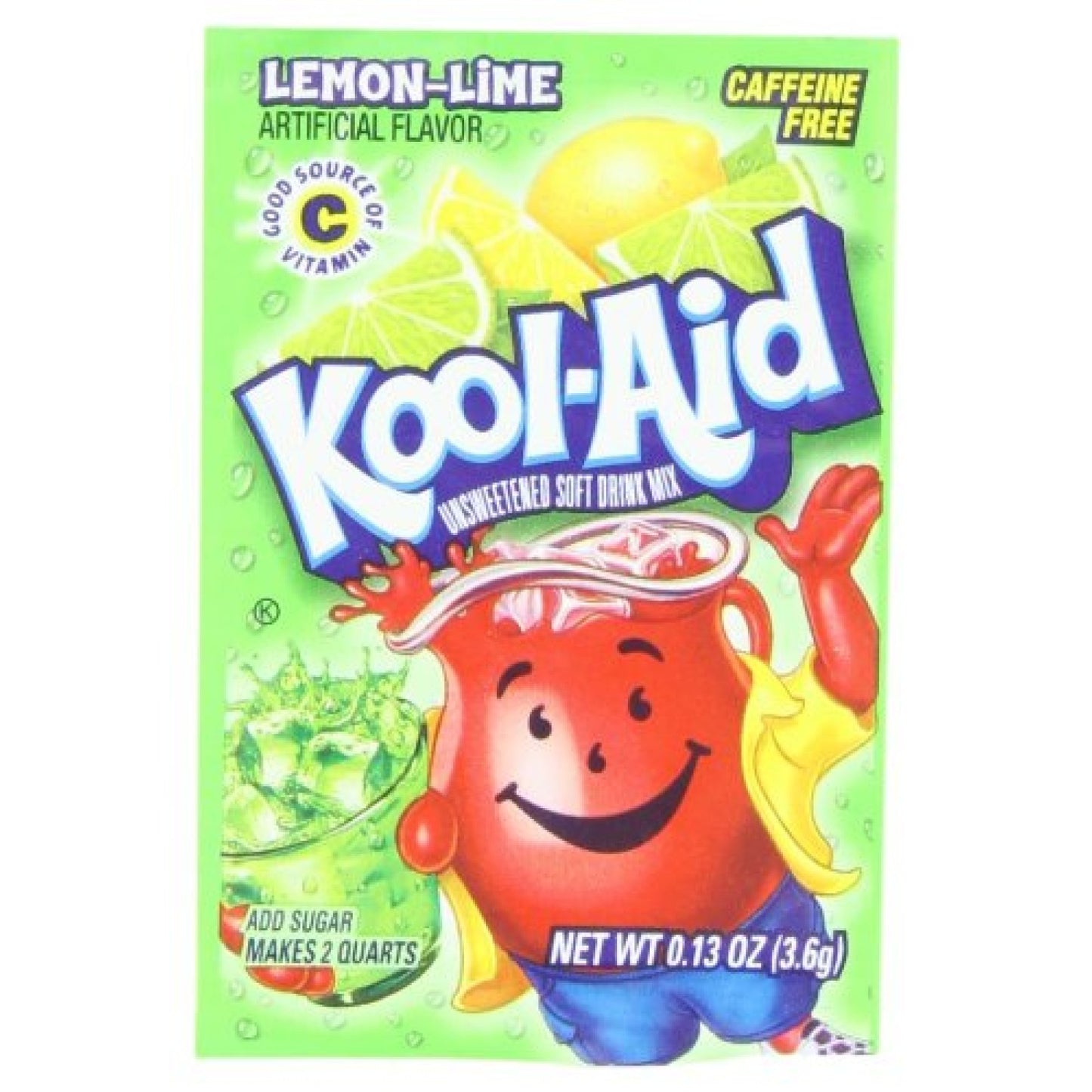 Kool Aid Lemon & Lime Sachet 48s