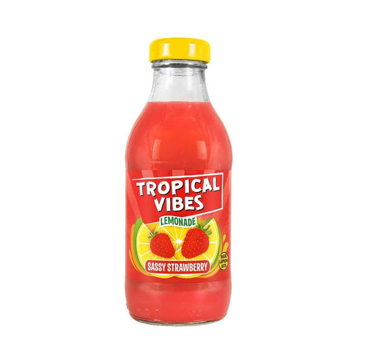 Tropical Vibes Lemonade Sassy Strawberry 300ml