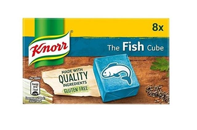 MASKnorr Fish Stock Cubes 8 x 10g Box of 12-Fd