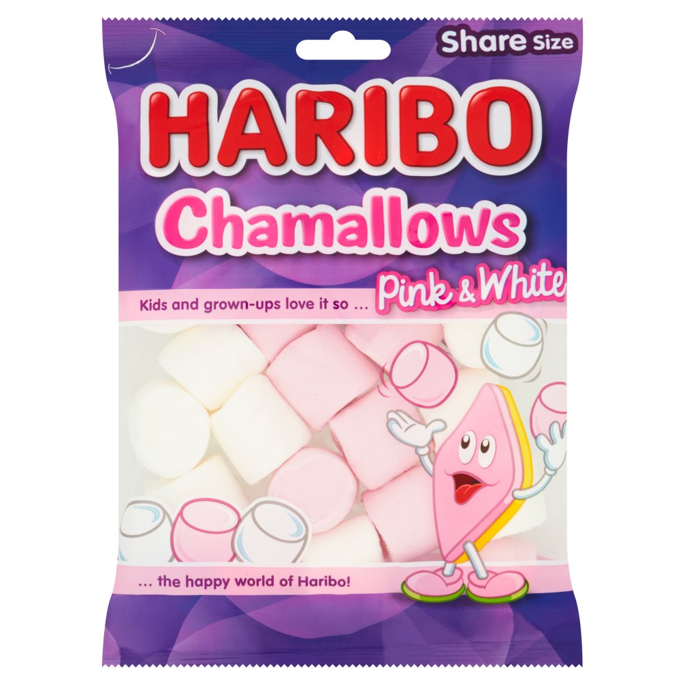 MASHARIBO Chamallows Pink & White 140g-Food