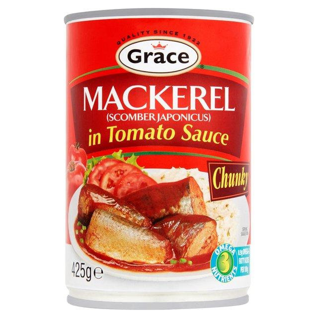 MASGrace Mackerel in Tomato Sauce 200g Box of 12-Fd