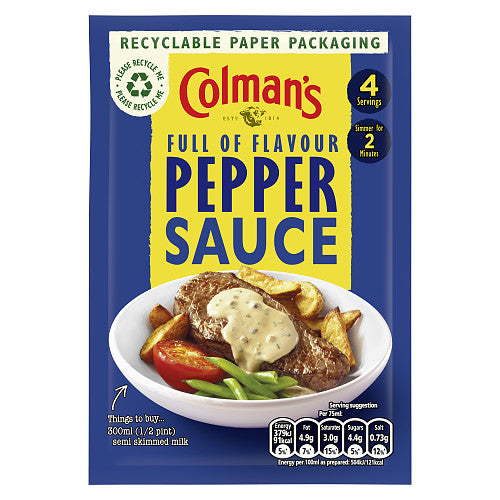 Colman's Pepper Sauce Mix 40g