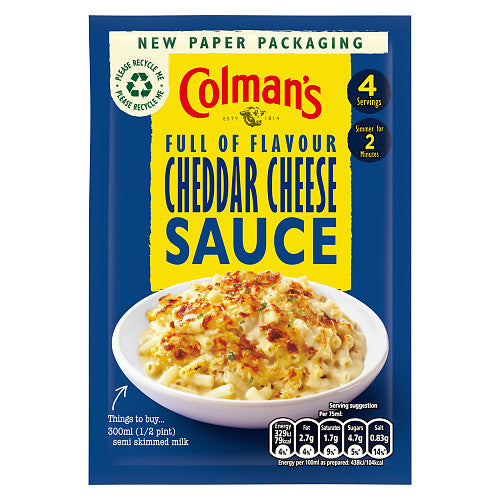 MASColman's Sauce Mix Cheddar Cheese 40g-Food