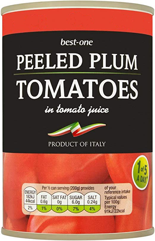 MASBestone Plum Tomatoes 400g-Food