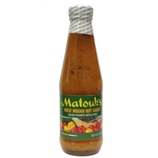 MASMatouks West Indian Hot Sauce 300ml Box of 6-Fd
