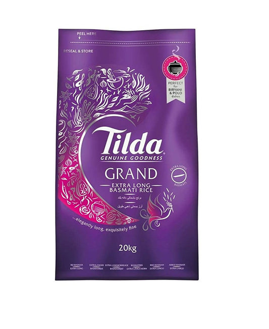 MASTilda Grand White Rice 20kg Box of 1-Fd