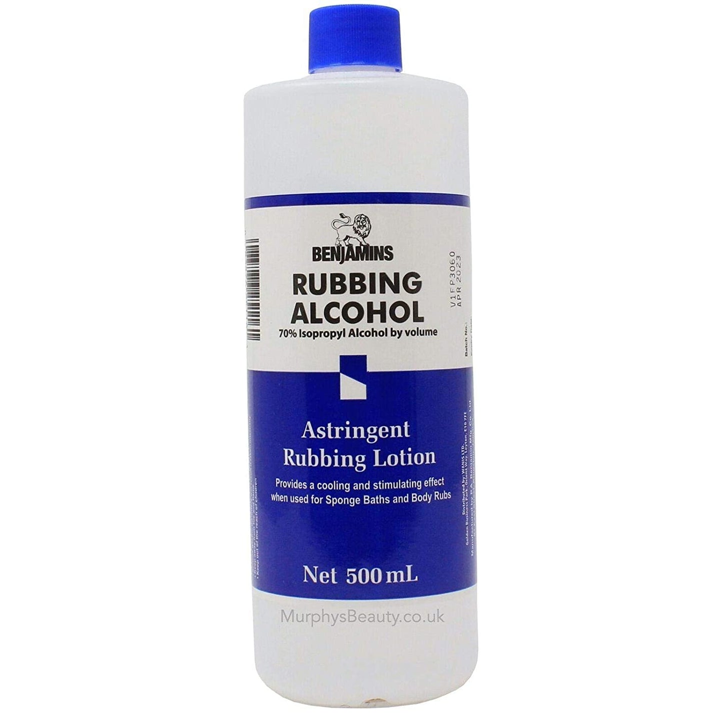 MASBenjamins Rubbing Alcohol 500ml-Fd