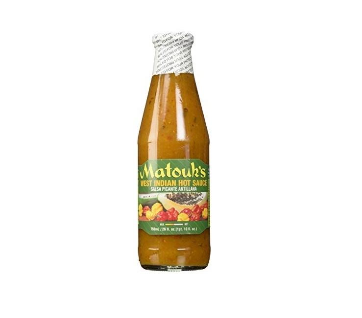 MASMatouks West Indian Hot Sauce 750ml Box of 4-Fd
