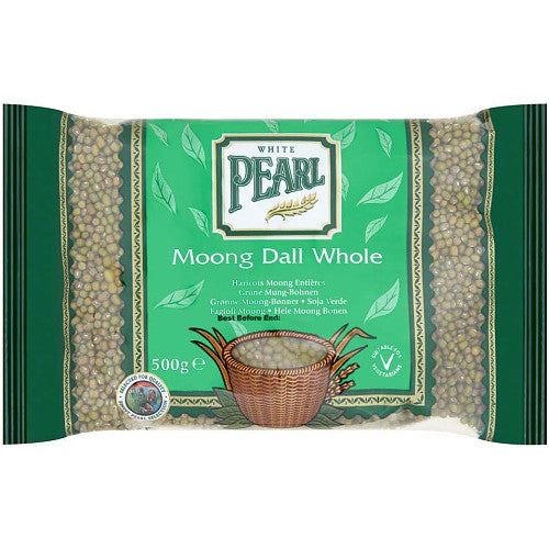 White Pearl Moong Whole 500g-Food
