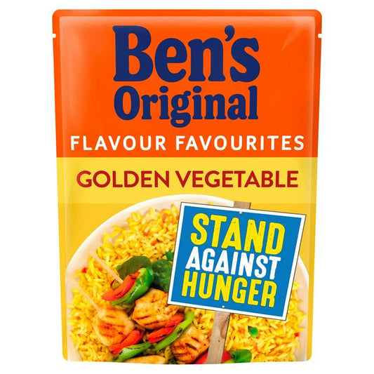Bens Original Golden Vegetable Microwave Rice 250g