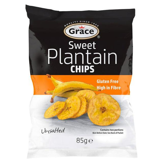 MASGrace Plantain Chips Sweet 85g Box of 9-Fd