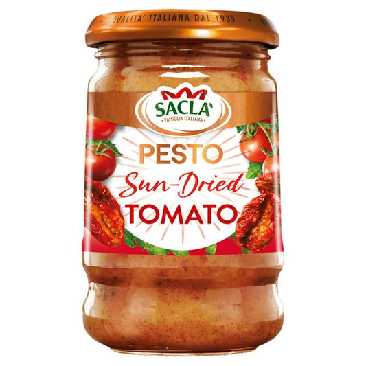 Sacla Pesto Sun-Dried Tomato 190g-Food
