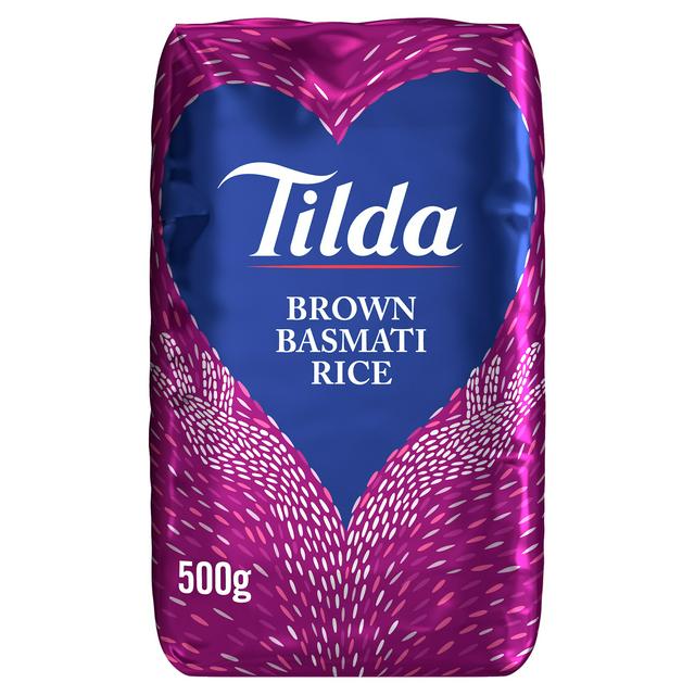 Tilda Brown Basmati Rice 500g