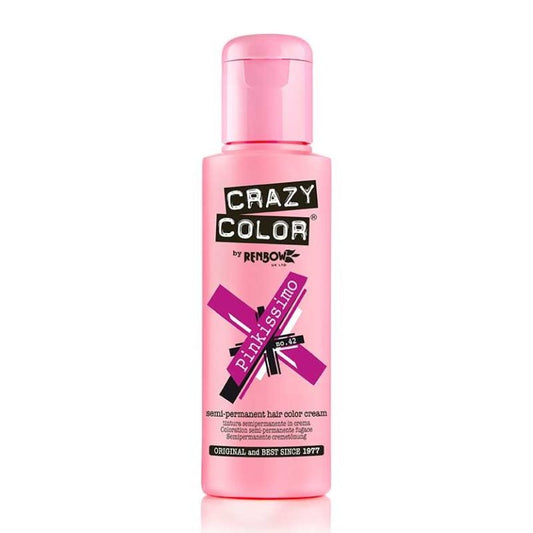 Crazy Color Semi Permanent Hair Colour No 42 Pinkissimo
