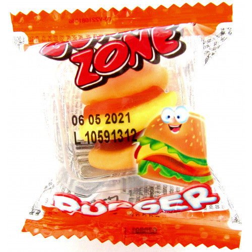 Gummi Zone Burgers 60 x 9g (540g)-Food