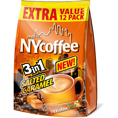 MASNYCoffee Salted Caramel 3in1 Extra Value Pack 12 Sachets 204g-Food