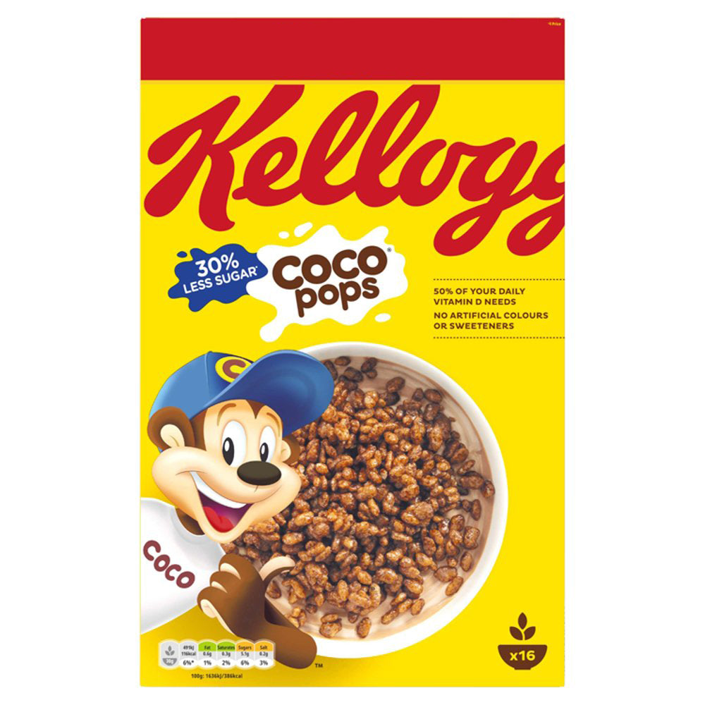MASKellogg's Coco Pops Cereal 480g-Food