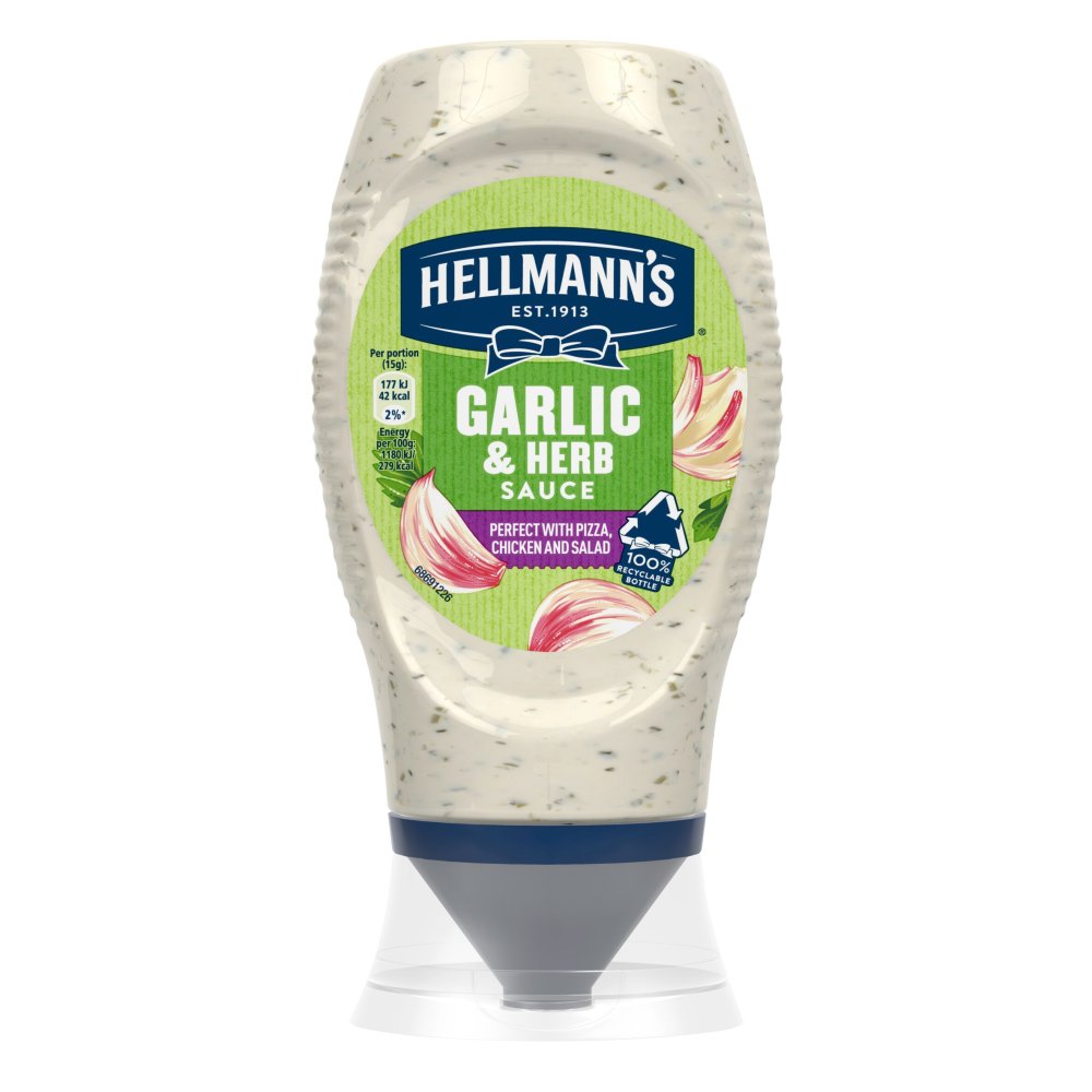 MASHellmann's Garlic & Herb Creamy Sauce 250 ml-Food
