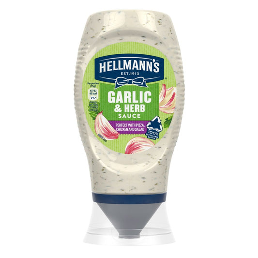 Hellmann's Garlic & Herb Creamy Sauce 250 ml