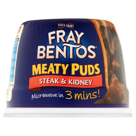 MASFray Bentos Meaty Puds Steak & Kidney 400g-Food