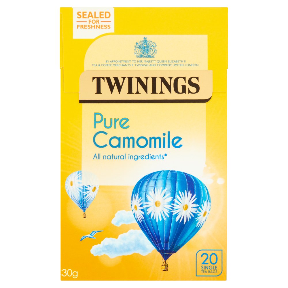 Twinings Pure Camomile 20 Tea Bags 30g-Food