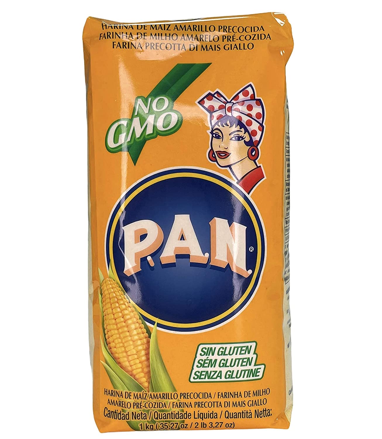 Pan Cornmeal 1kg Box of 10