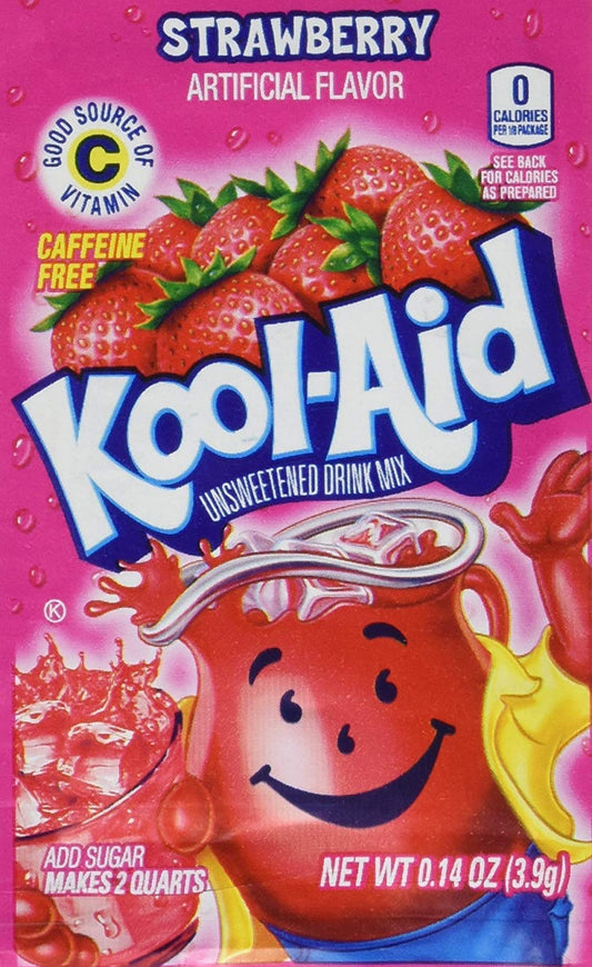 Kool Aid Srarwberry Sachet 48s Box of 1