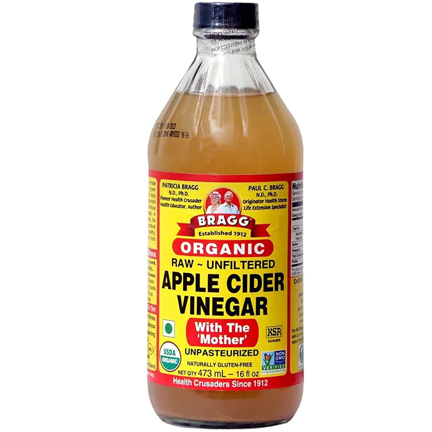 MASBragg Organic Apple Cider Vinegar 473ml-Fd