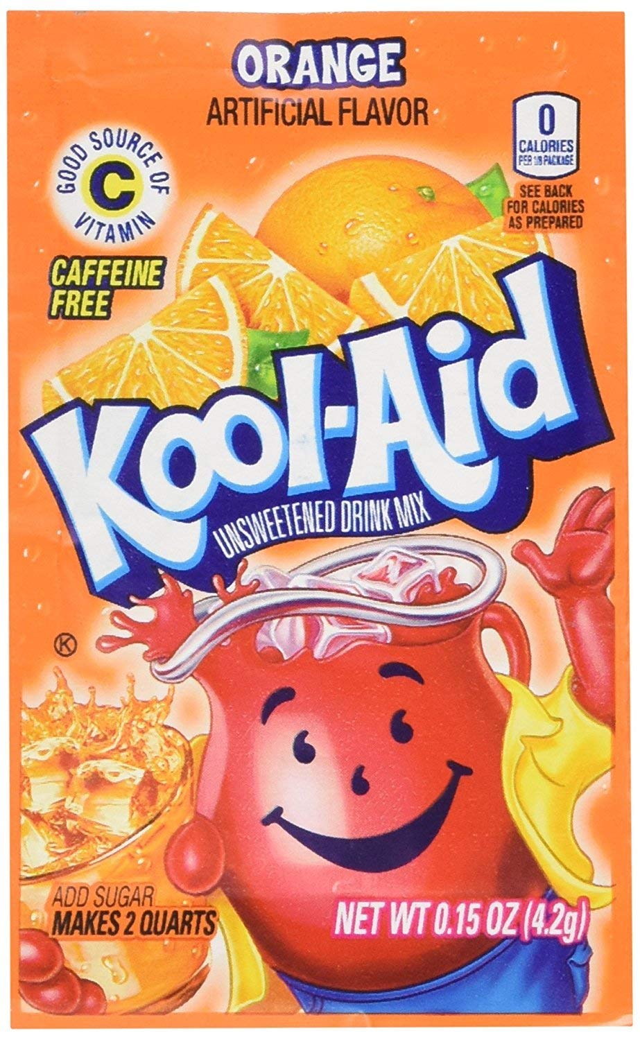 MASKool Aid Orange Sachet 48 Pack Box of 1-Fd