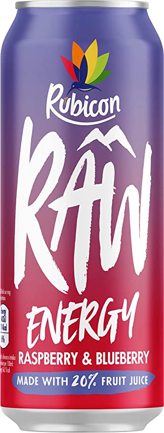 Rubicon Raw Energy Raspberry & Blueberry 500ml – Asetena Pa