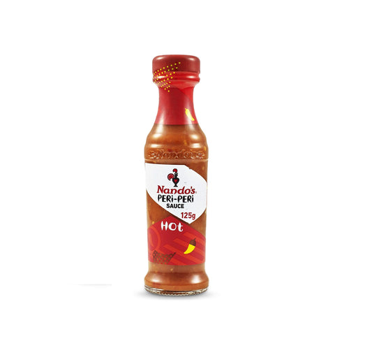 MASNando's Hot Peri Peri Sauce 125g Box of 6-Fd