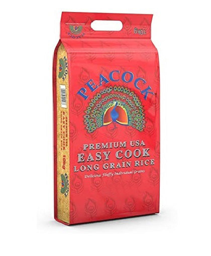 Peacock Easy Cook Rice 20kg