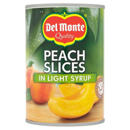 MASDel Monte Peach Slices In Light Syrup 420g-Food