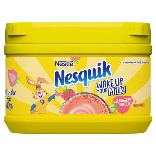 MASNesquik Strawberry Flavoured Milkshake Powder 300g-Food