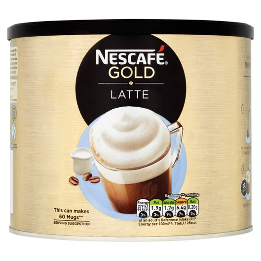 MASNESCAFÉ GOLD Latté Instant Coffee Tin 1kg-Food