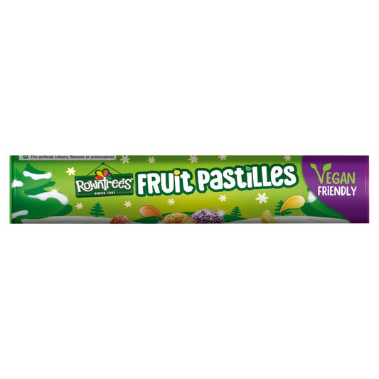 Rowntree's Fruit Pastilles Vegan Friendly Sweets Tube 50g