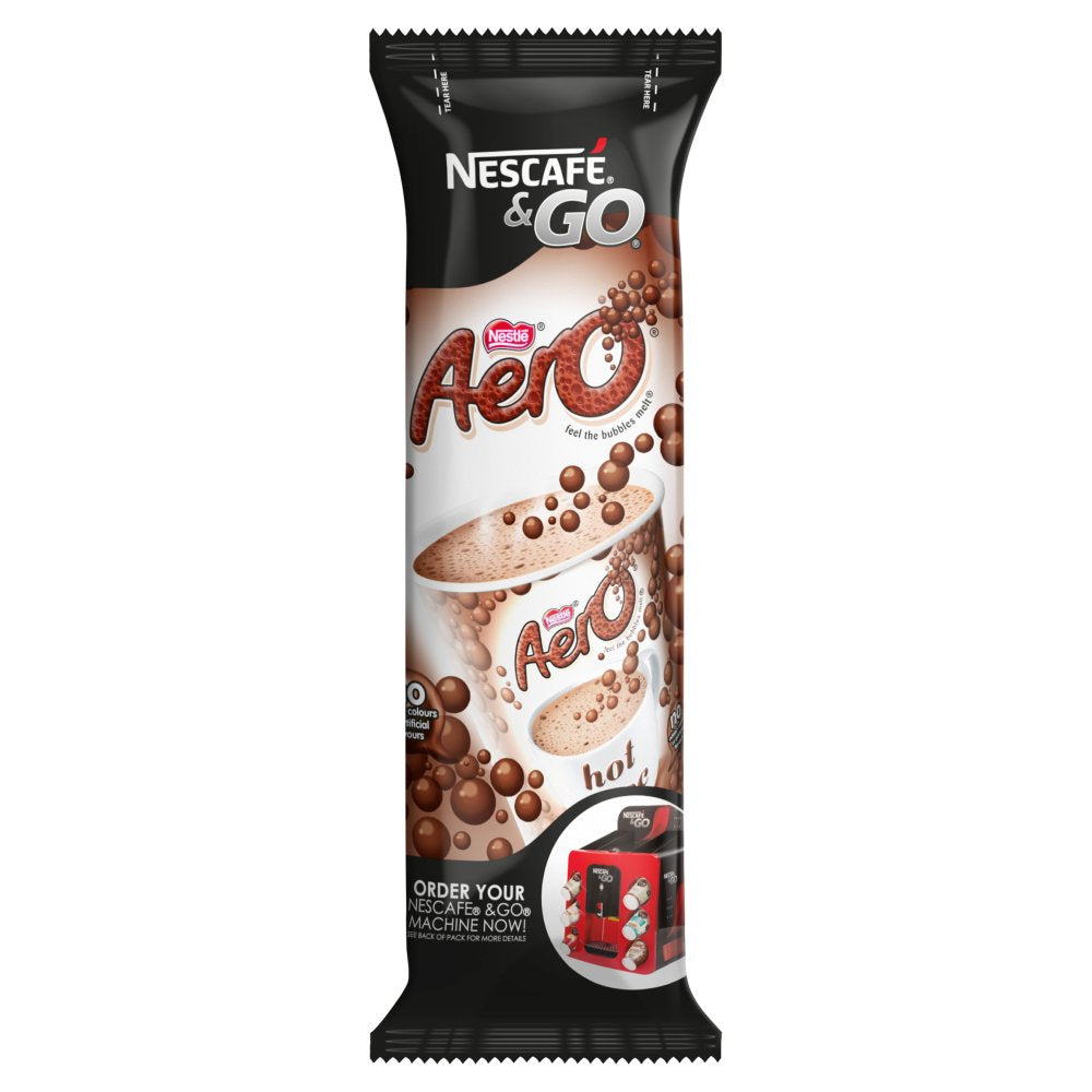 MASNescafé & Go Aero Hot Choc 8 x 28g-Food