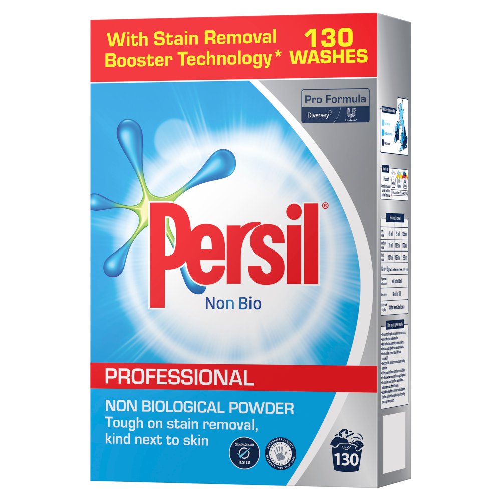 MASPersil Pro Formula Professional Non Biological Powder 130 Washes 8.4kg-Food