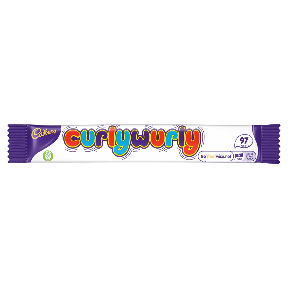MASCad Curly Wurly Chocolate Bar 21.5g-Food