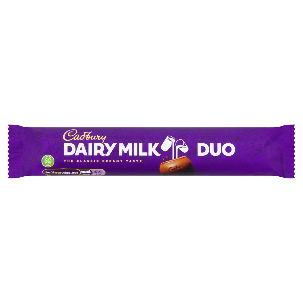 MASCad Dairy Milk Duo Chocolate Bars 54.4g-Food