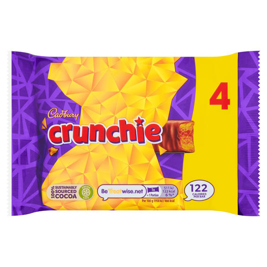 Cad Crunchie 4 x 26.1g (104.4g)