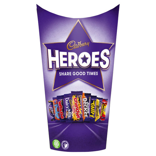 Cad Heroes Chocolate Carton 290g