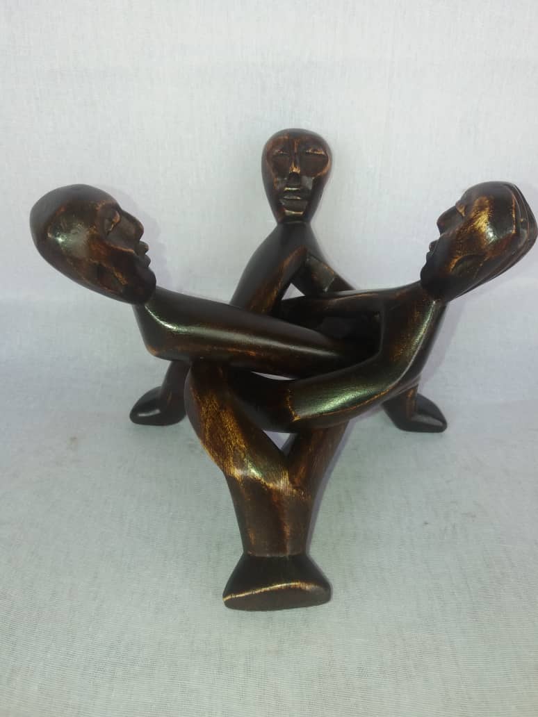 Unique Large Wooden Sculpture