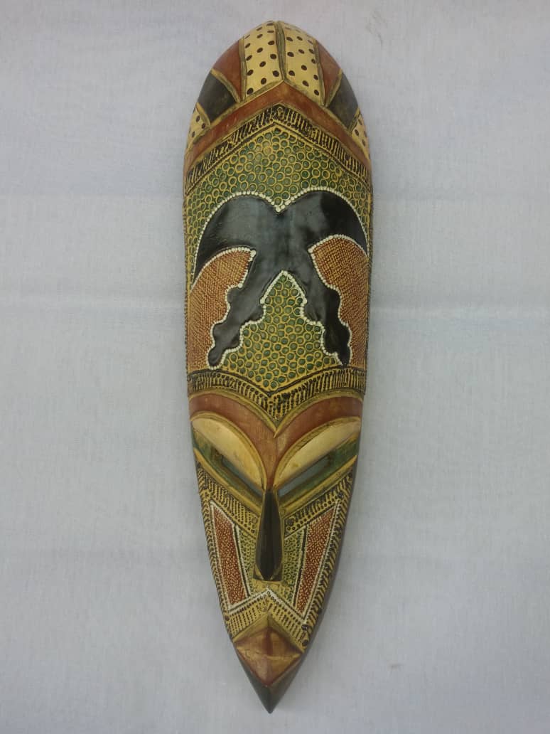 African Wooden Wall Decor Masks