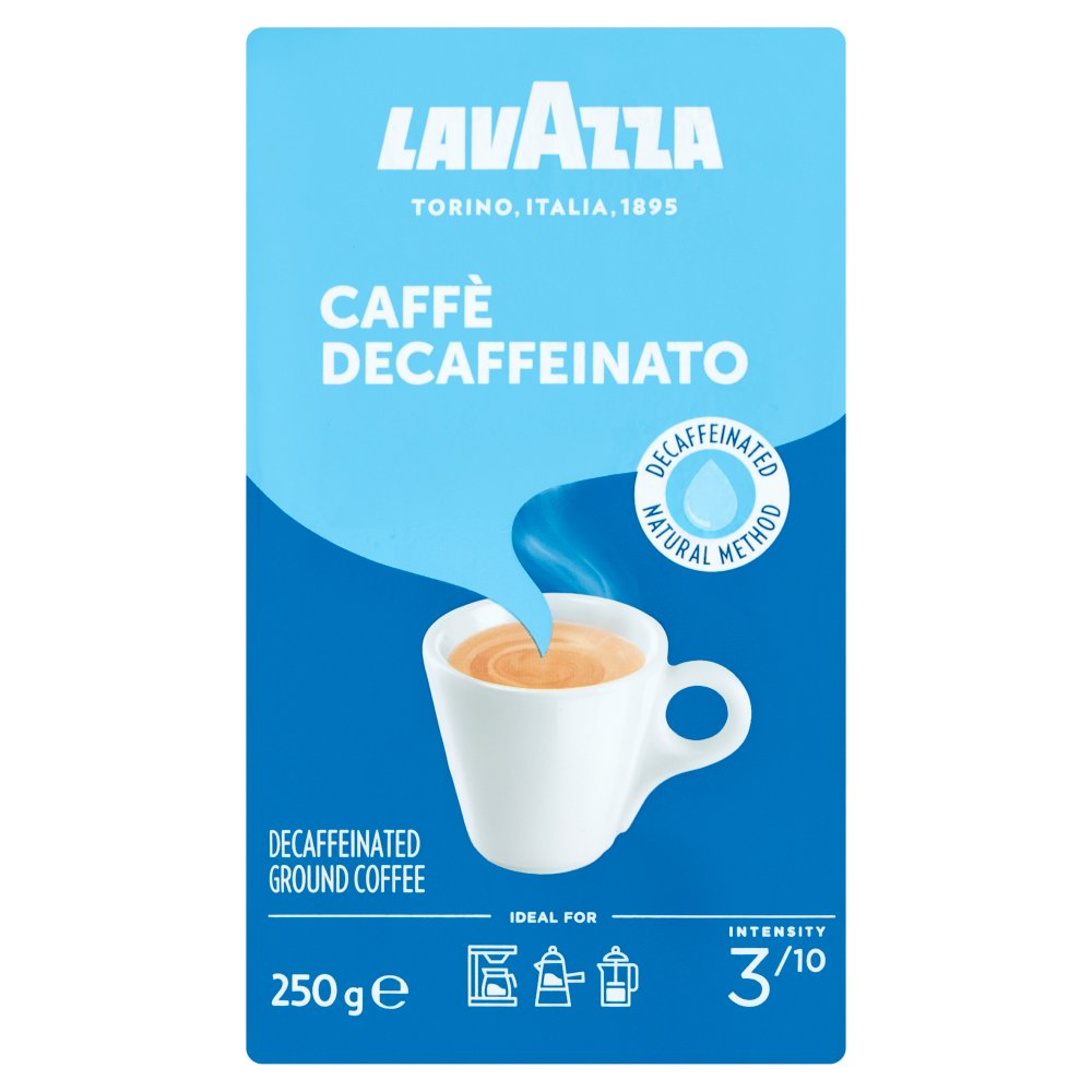 MASLavazza Decaffeinated Ground Coffee 250g-Food