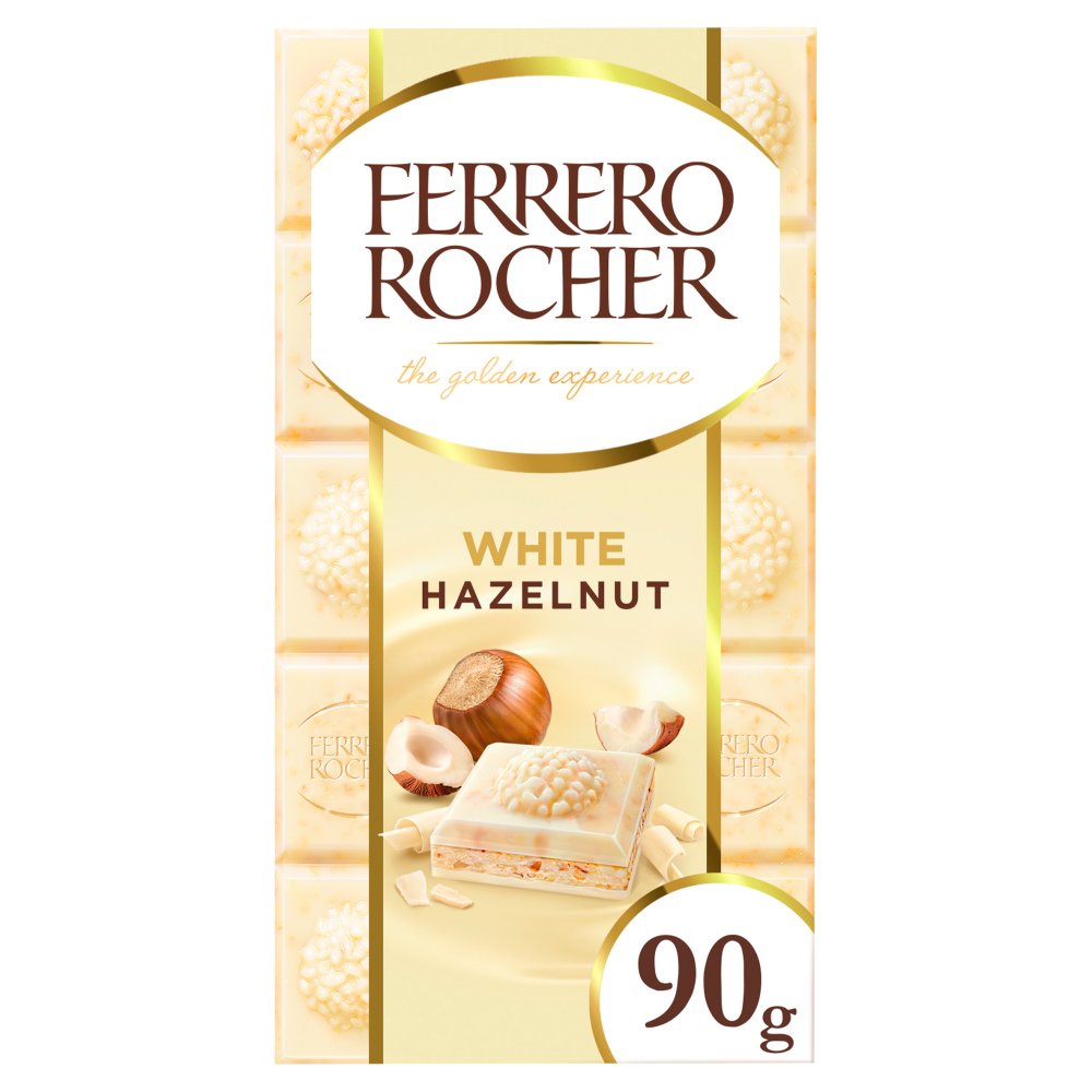 MASFerrero Rocher White Chocolate Hazelnut 90g-Food