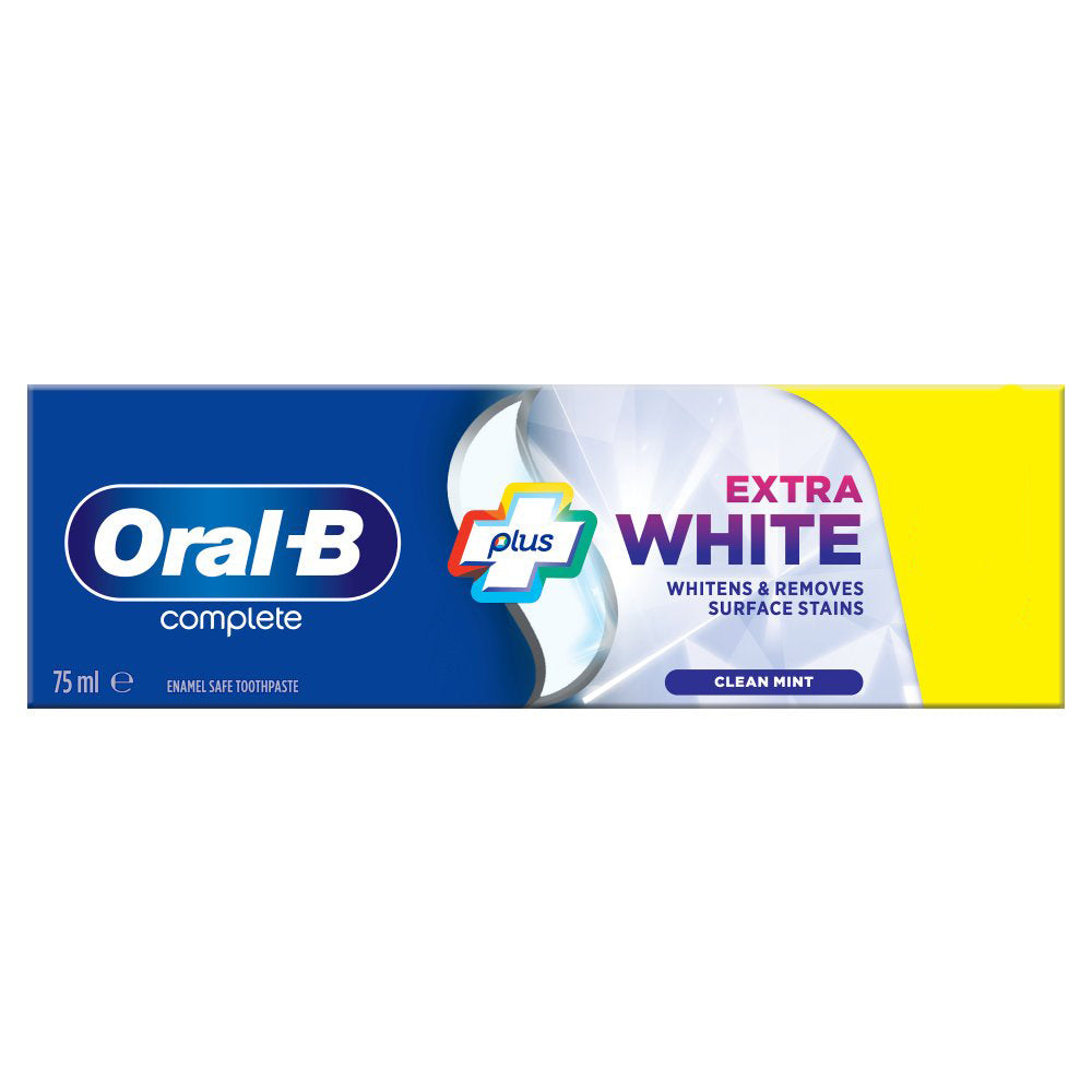 MASOral-B Complete Extra White PMP Toothpaste 75ml-Food