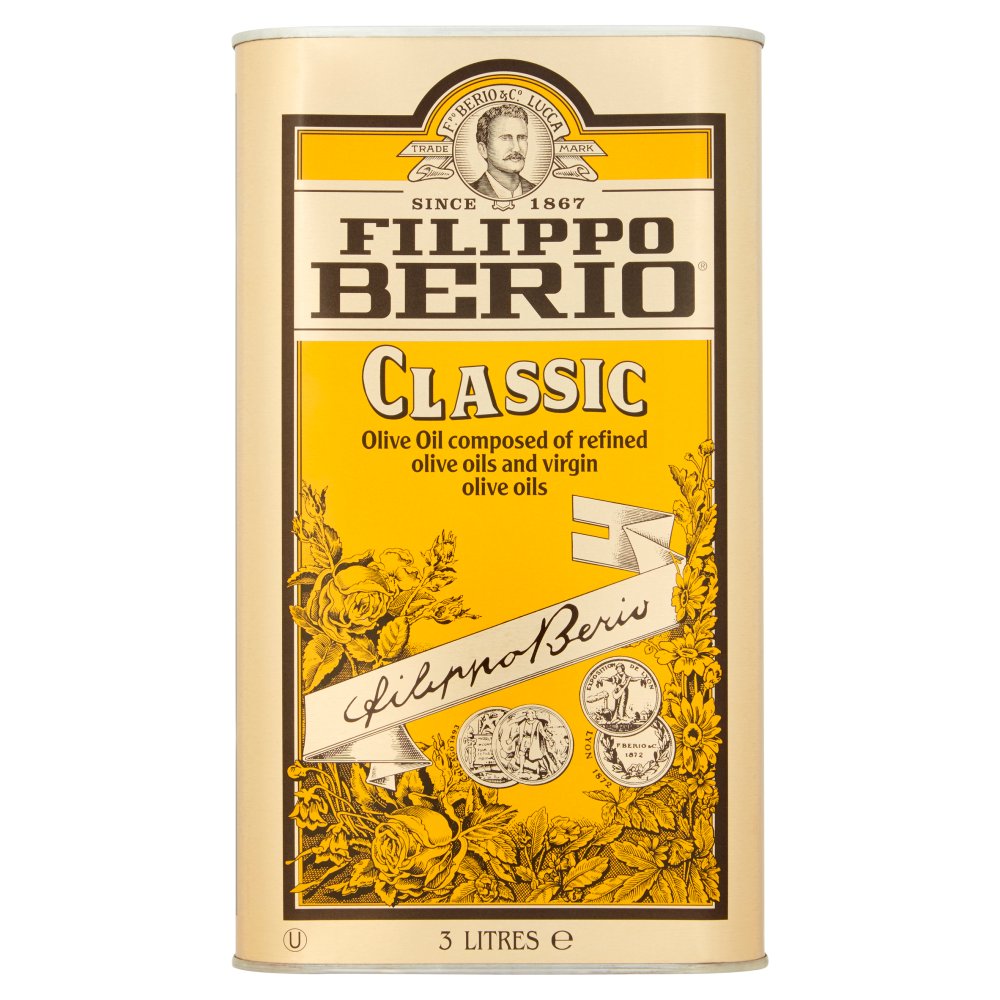 MASFilippo Berio Classic Olive Oil 3 Litres-Food