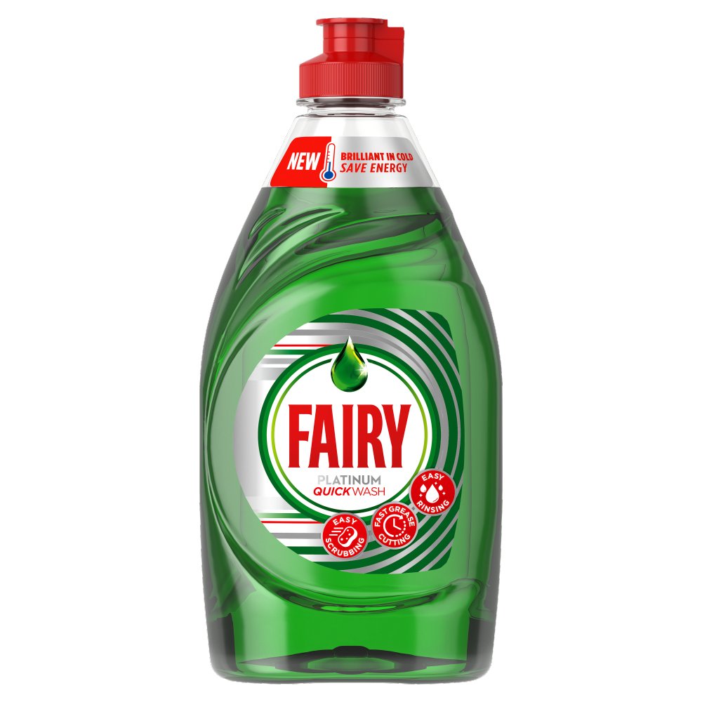 MASFairy Platinum Quickwash Original Washing Up Liquid 320ml-Food